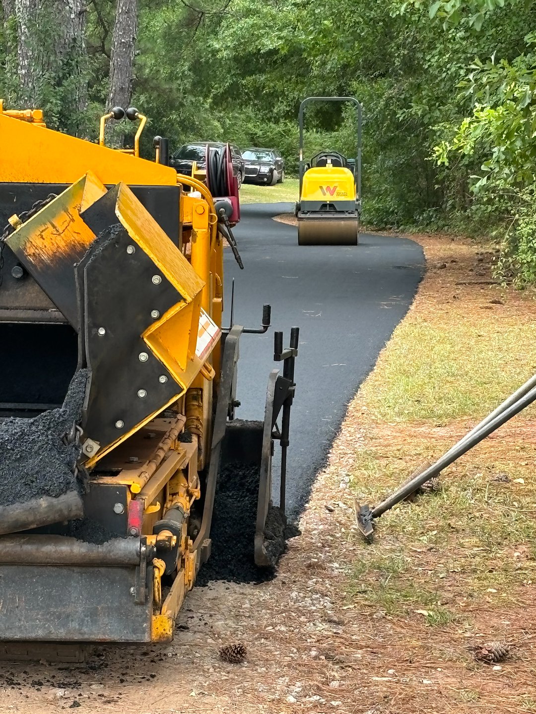 New driveway install in Griffin